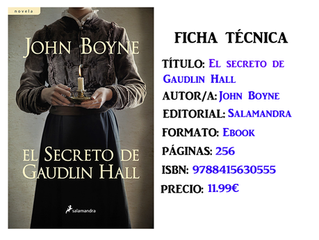 Reseña: El secreto de Gaudlin Hall, de John Boyne