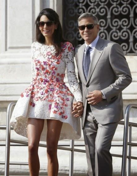 Todos los detalles de la boda de George Clooney y Amal Alamuddin: la boda más romántica de 2014