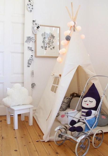 Deco peques: UN DORMITORIO DE NIÑA DE ESTILO NÓRDICO Deco peques: UN DORMITORIO DE NIÑA DE ESTILO NÓRDICO