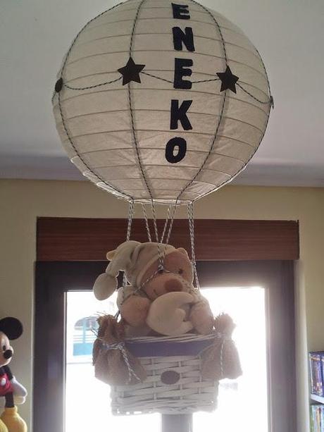 Lámpara infantil para Eneko.