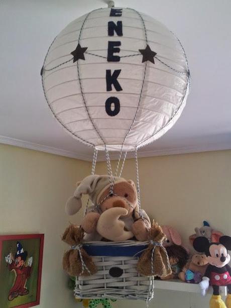 Lámpara infantil para Eneko.