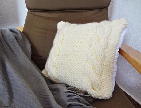 Cojines de lana + DIY con patrón