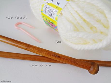 Cojines de lana + DIY con patrón