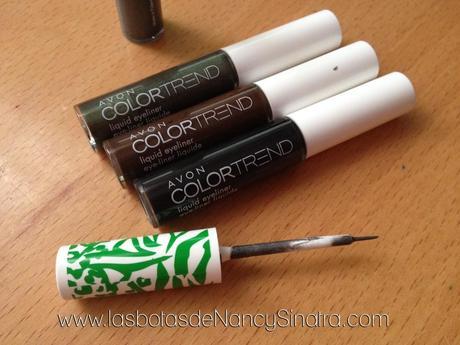 Review Avon colortrend liquid eyeliner las botsa de nancy sinatra