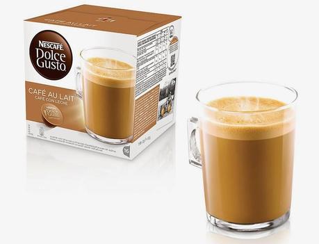 Probando el Cafe au Lait de Dolce Gusto