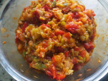 Lasaña de pisto, atún y huevo olla GM