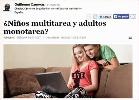 ¿Niños multitarea y adultos monotarea? (El Huffington Post)