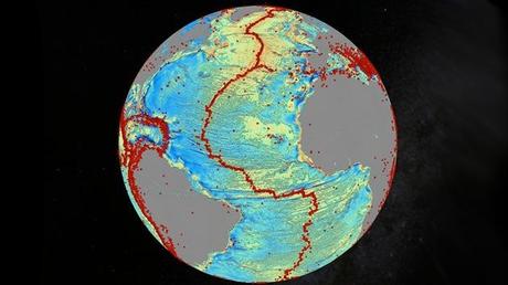 El fondo oceánico, al descubierto.