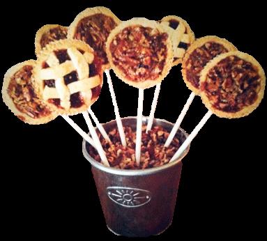 paletas de mini pays de nuez