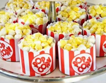 cupcakes palomitas foto