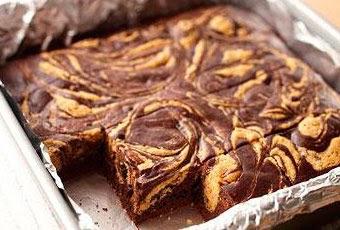 foto de brownie de chocolate
