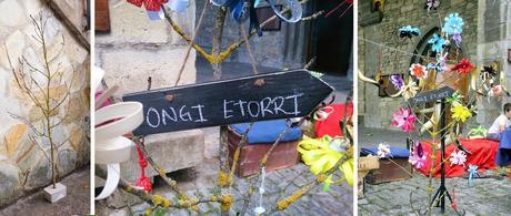 Mercado medieval de Artziniega y banderines descargables_arbol de cokas