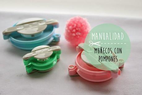 Manualidad: Como hacer muñecos con pompones de lana - Aparato para hacer pompones