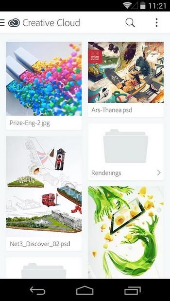 Adobe lanza Creative Cloud (preview) para Android adobe-creative-cloud