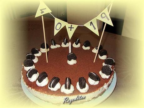 TARTA FALSA OREO LIGHT