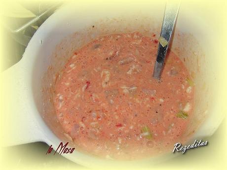 PASTEL DE BACALAO Y GAMBAS