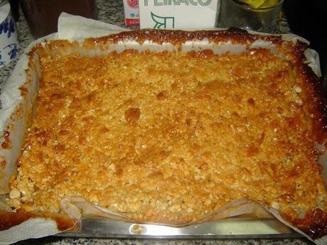 Bizcocho con Cobertura de Almendra