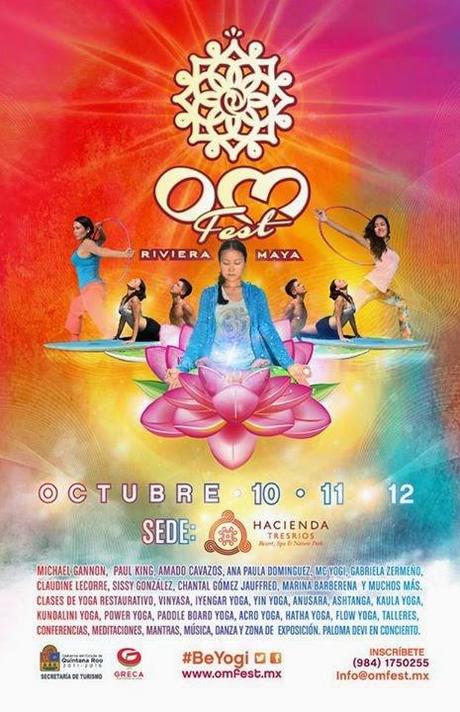Om Fest en la Riviera Maya, del 10 al 12 de octubre. Hacienda Tres Rios