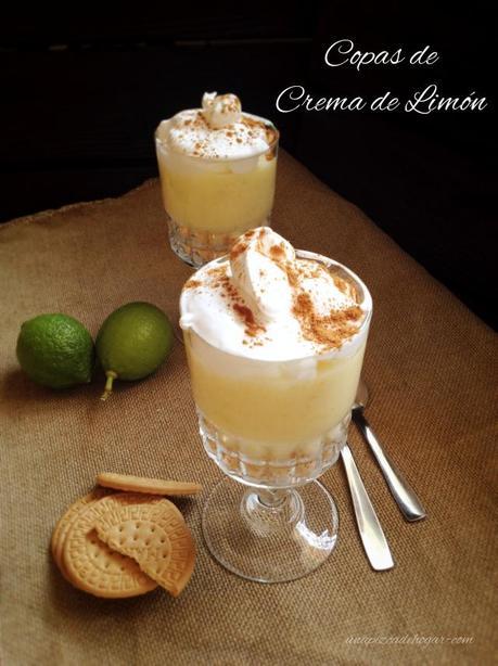 Receta de Crema de limón fácil.