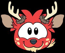 puffle venado rojo