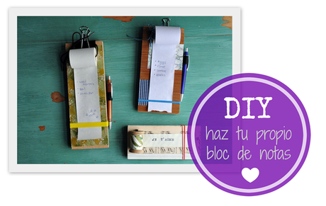 crea tu misma este bonito bloc de notas