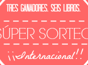 ¡primer sorteo blog! internacional, seis libros tres ganadores