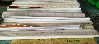 El daño de la tela PVC, luego de las campañas publicitarias