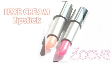 ZOEVA | Luxe Cream Lipstick: Floral Crown y Faith & Love