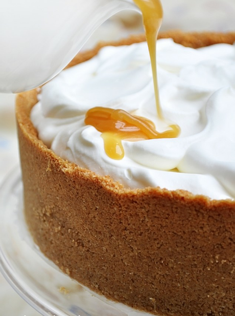 CHEESECAKE DE VAINILLA Y CARAMELO SALADO