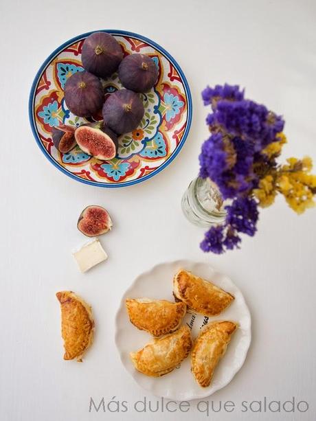 Empanadillas de brie y mermelada de higo