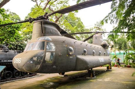 Chinook, War remnants museum, Saigon