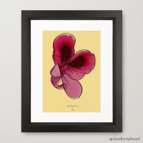 Freebie: lámina floral