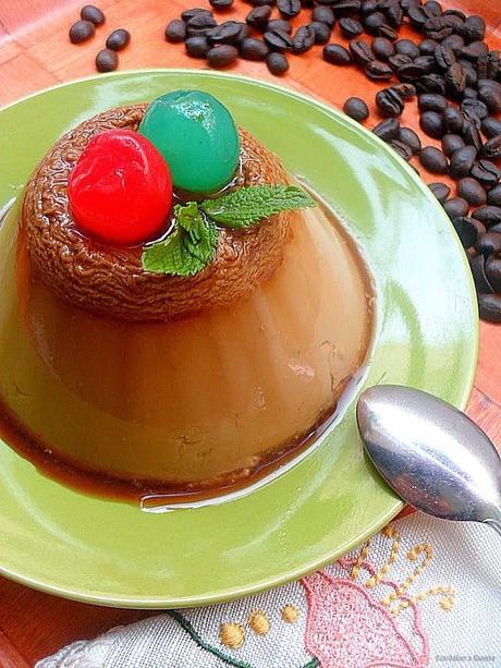 Flan de café