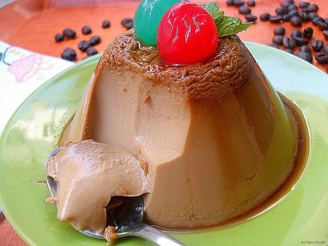 Flan de café