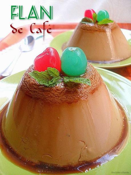 Flan de café