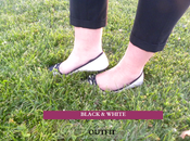 Outfit Blazer White Black