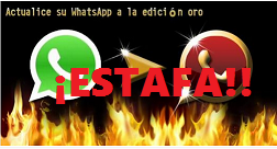 whatsapp oro estafa No es oro todo lo que reluce en Whatsapp ¡Nueva estafa!