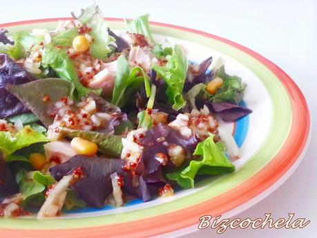 ENSALADA DE PECHUGA EN ESCABECHE