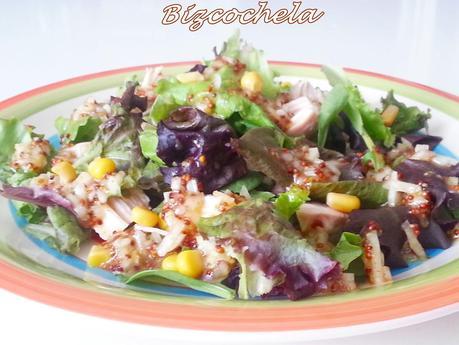 ENSALADA DE PECHUGA EN ESCABECHE