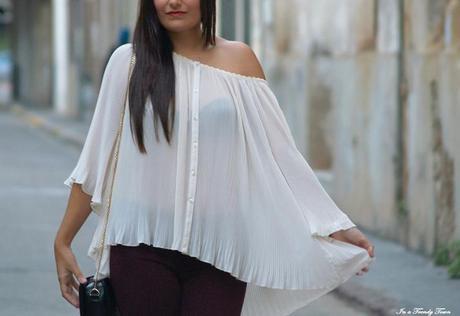 OUTFIT BURGUNDY & KAFTÁN