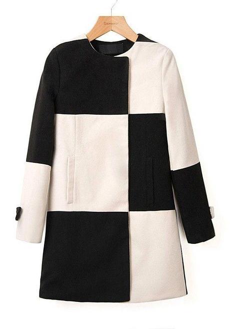 Long Sleeve Wool Coat