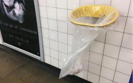 Papeleras metro Londres