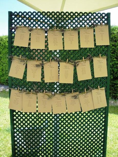 5 ideas originales para tu seating plan de boda