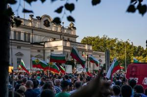 Manifestación en Sofía