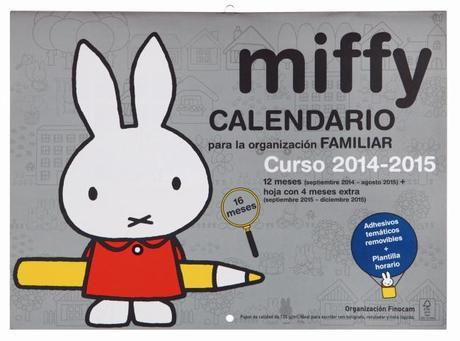 ¡Nuevo concurso! Sorteamos 5 lotes de 3 calendarios familiares Finocam Portada Miffy