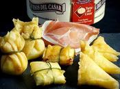 Delicias extremeñas paquetitos triangulos jamon queso