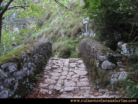 Ruta Molina, Cabezo Llerosos: Puente sobre el rio Casaño