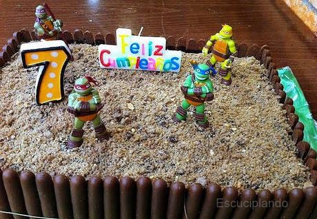 TARTA TORTUGAS NINJA