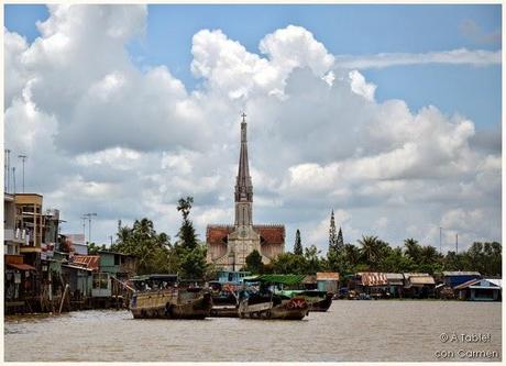 Navegando por el Delta del Mekong: Frutas exóticas, Mercado flotante y Escenarios de película