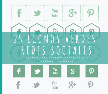 Recursos: 25 iconos (redes sociales)